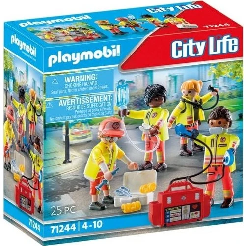 Playmobil City Life Redningshold (71244)