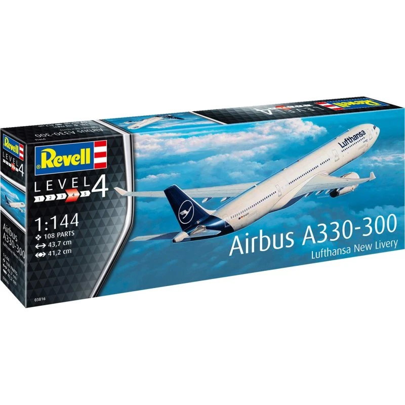 Revell Airbus A330-300 Lufthansa New Livery 1:144