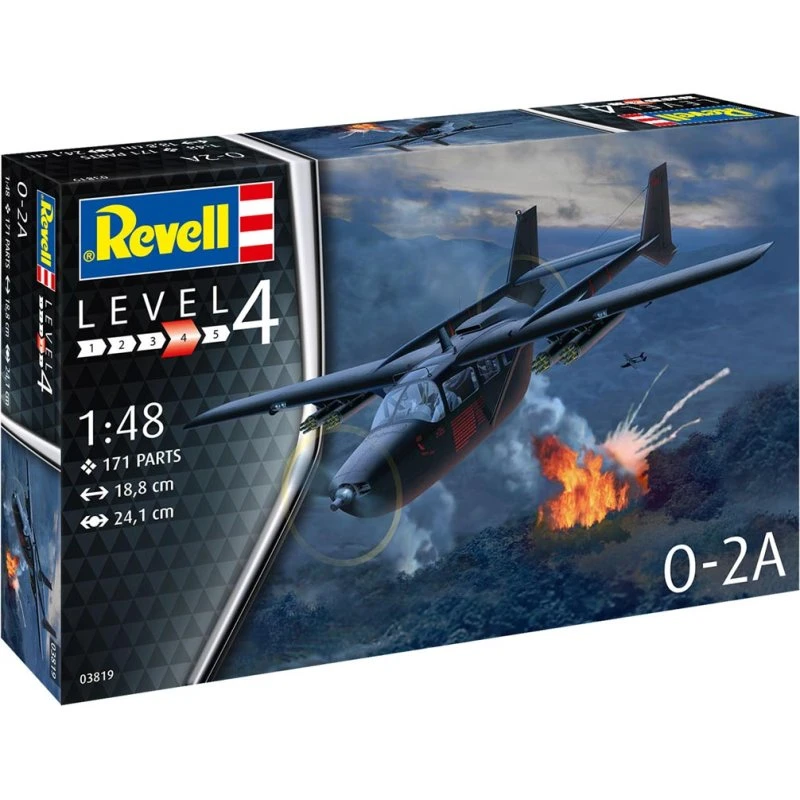 Revell O-2A Skymaster - 1:48 (Level 4)
