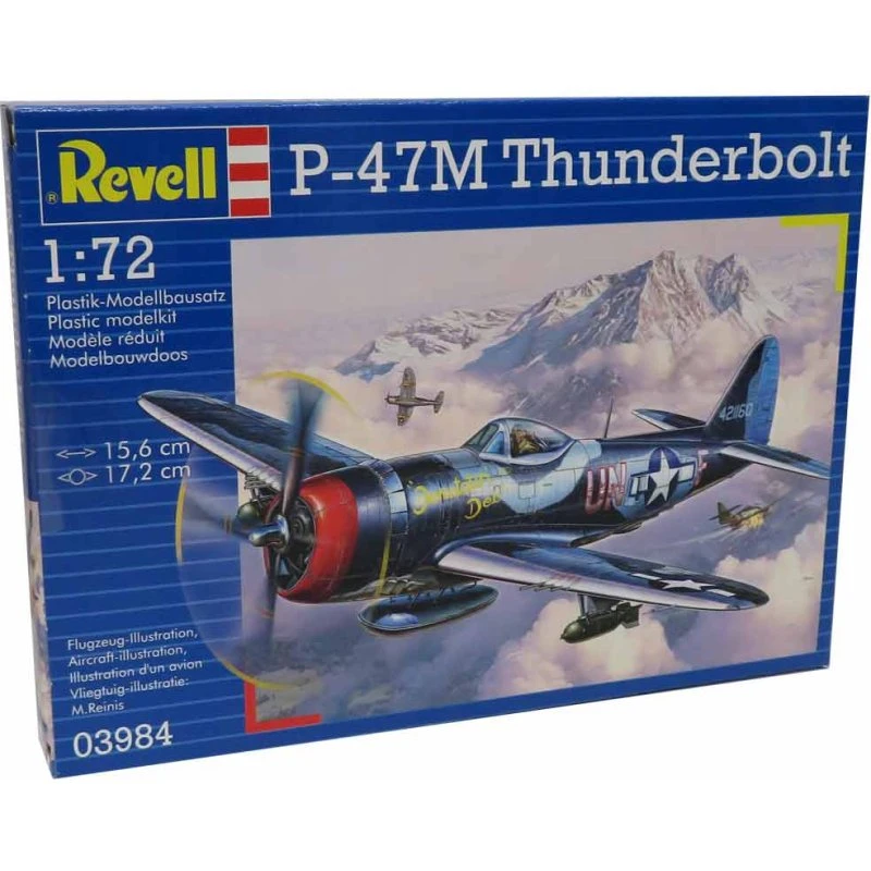 Revell P-47M Thunderbolt 1:72 byggesæt
