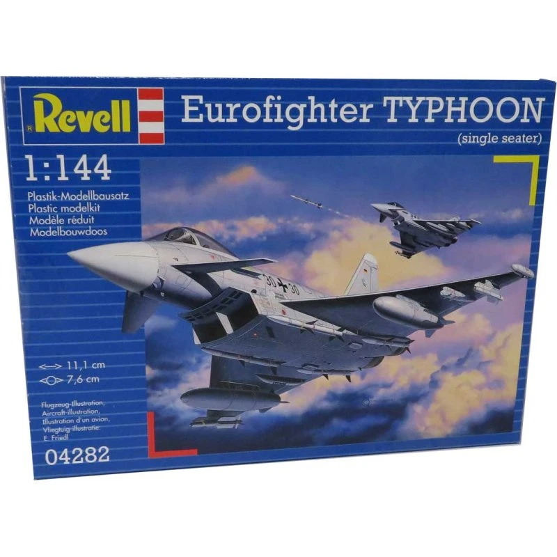 Revell Eurofighter Typhoon 1:144 - Single Seat (63 dele)