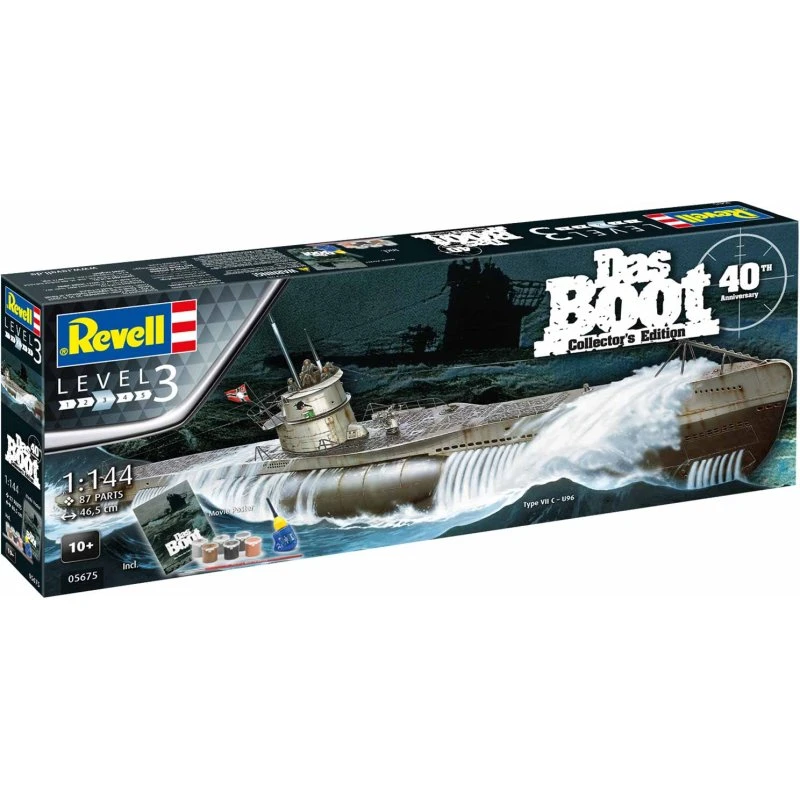 Revell Das Boot Collector's Edition U‑96 1:144 (46,5 cm, 87 dele)