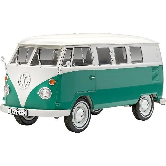 Revell VW T1 Samba Bus byggesæt 1:24 – inkl. maling & lim