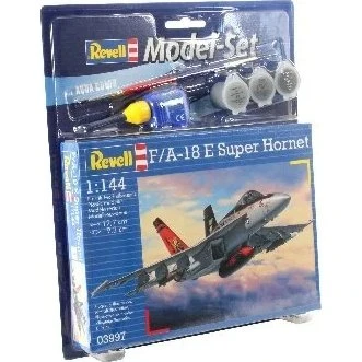 Revell F/A-18E Super Hornet modelsæt 1:144 inkl. maling og lim