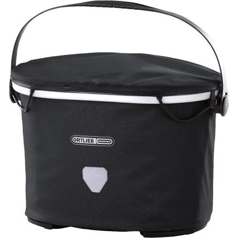 Ortlieb Up-Town City cykelkurv – sort, 17,5 L