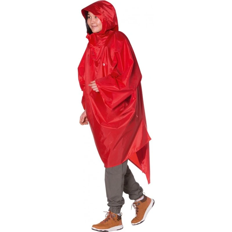 Tatonka Poncho 2 (M-L) Rød