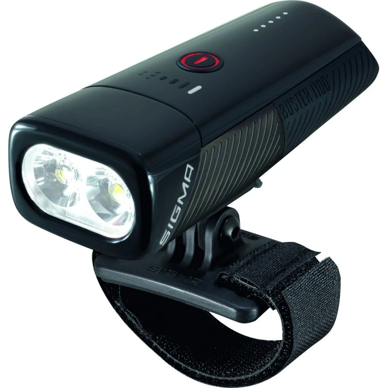 Sigma Buster 1100 Hjelmlygte – 1100 lumen, op til 20 t