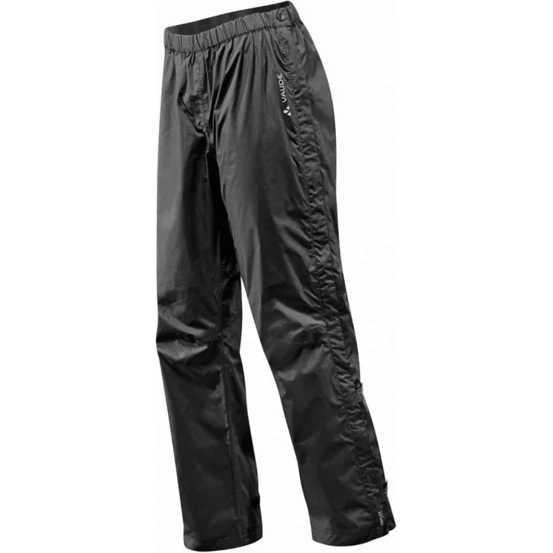 Vaude Women's Fluid Full-Zip Pants - Sort, Str. 42