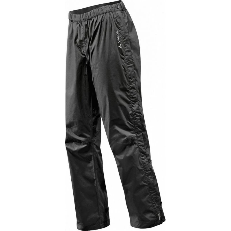 Vaude Women's Fluid Full-Zip Pants Dame, Sort Str. 46