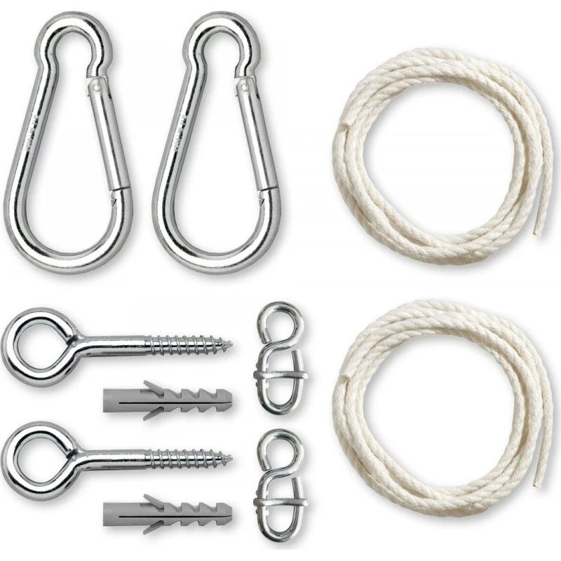 La Siesta Allround hvid monteringssæt til træer og pæle