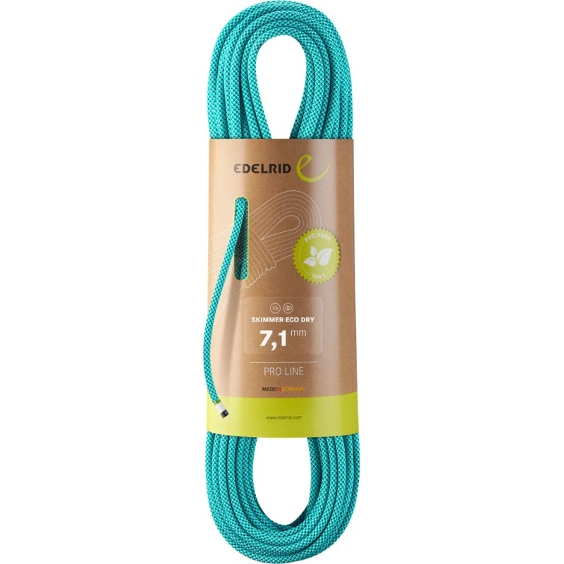 Edelrid Skimmer Eco Dry 7,1 mm – 50 m Icemint