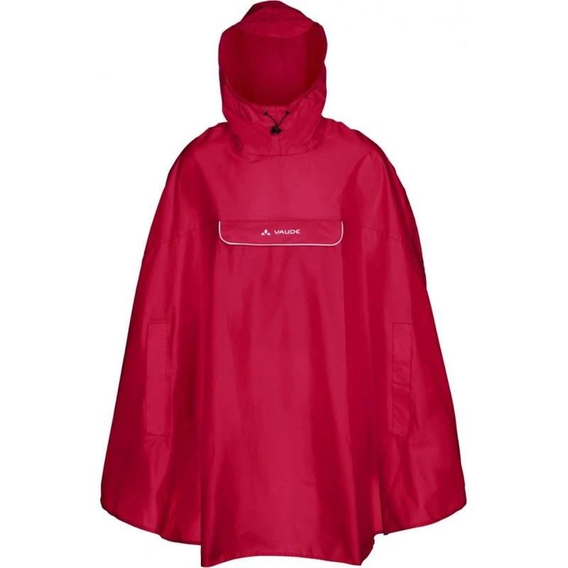 Vaude Valdipino Poncho Indian Red - Str. XL