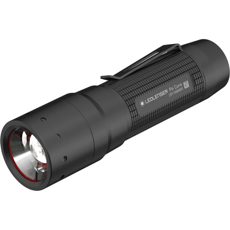 Ledlenser P6 Core lommelygte 300 lumen, sort