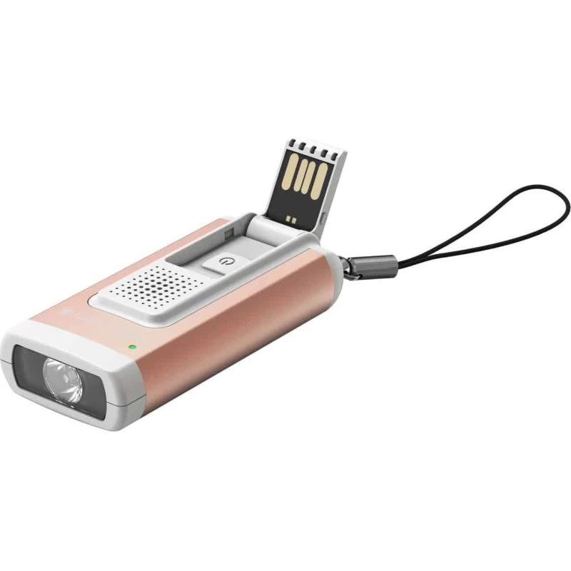 LEDLenser K6R Safety lommelygte – Rose Gold