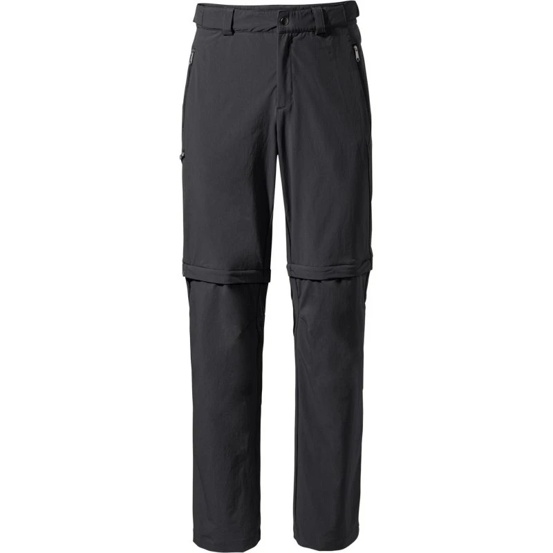 Vaude Farley Stretch T-zip bukser, herre, sort, str. 52‑Long