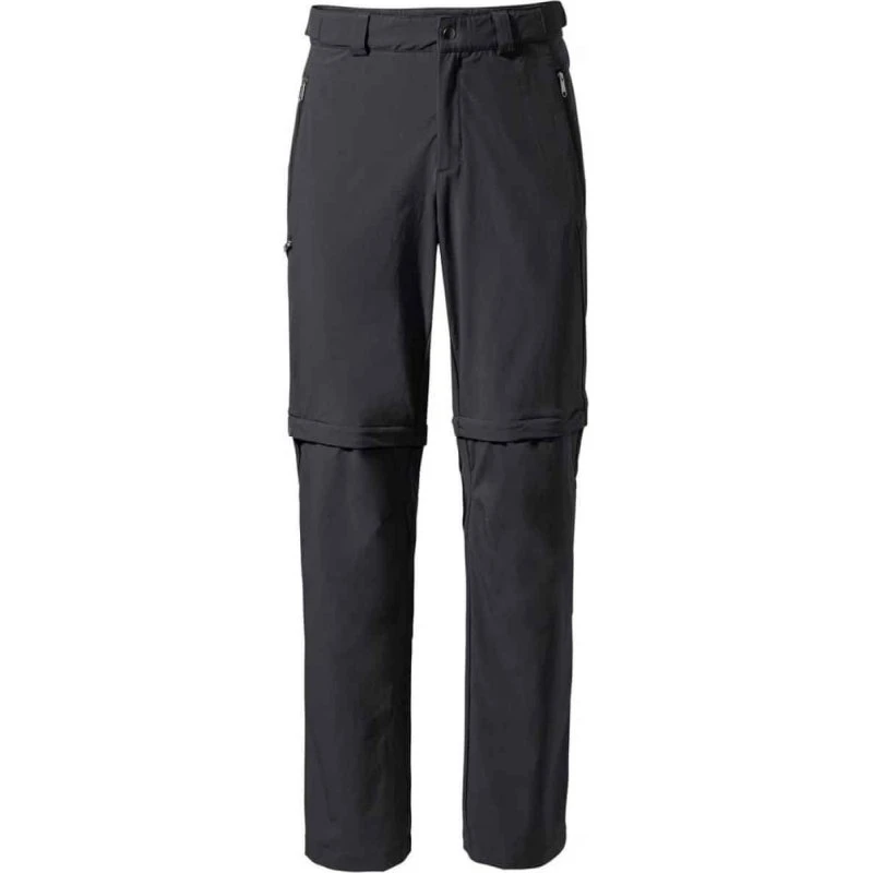 Vaude Farley Stretch T-Zip Bukser Herre, Sort Str. 58-Long