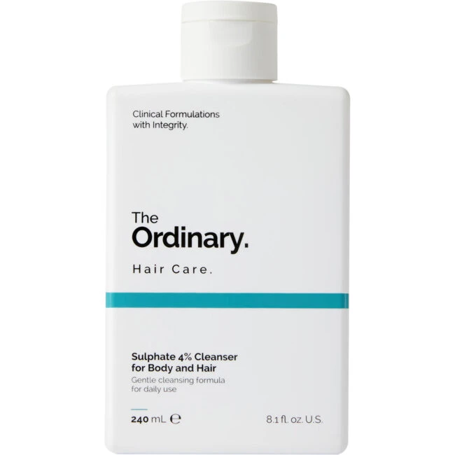 The Ordinary Sulphate 4% Cleanser til krop og hår 240 ml