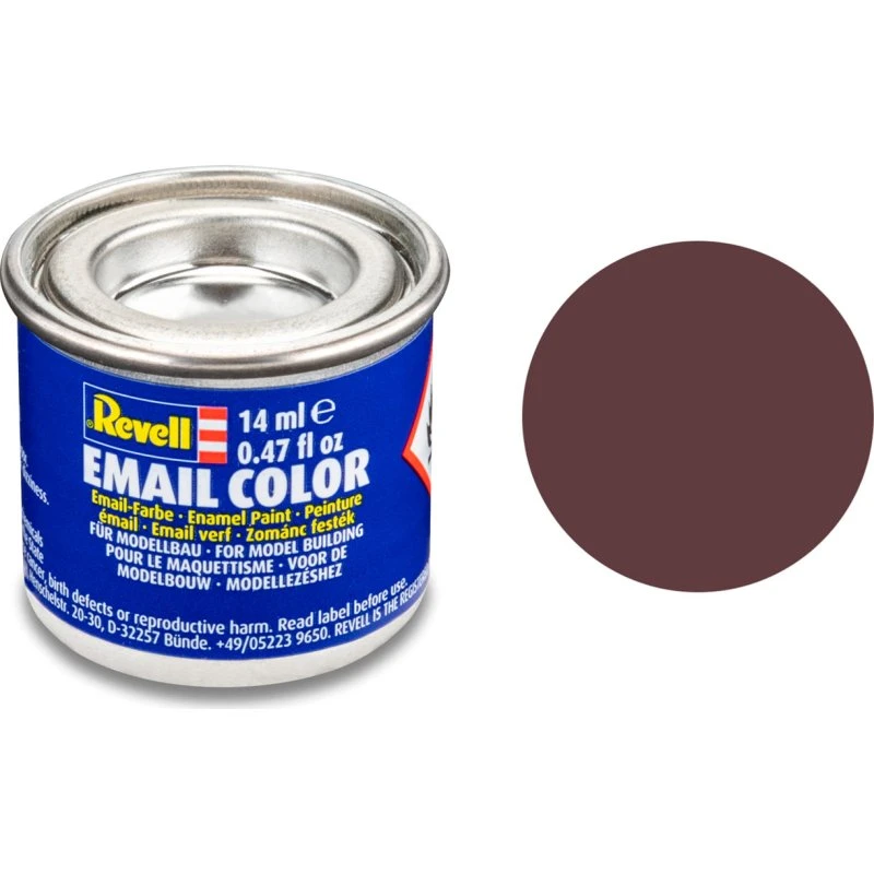 Revell 84 Leather Brown Matt - Emaljemaling 14 ml
