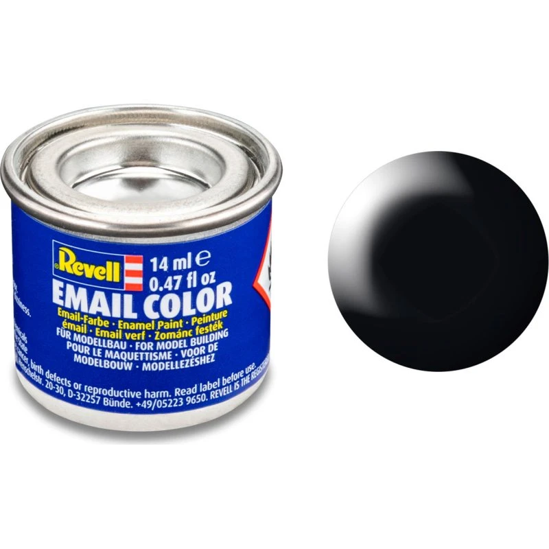 Revell maling 302 Black Silk 14 ml