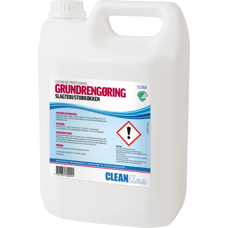 Cleanline Grundrengøring Slagteri/Storkøkken 5 l