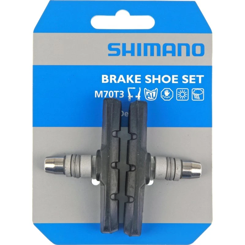 Shimano Deore/LX M70T3 70 mm bremseklodser til V-bremser