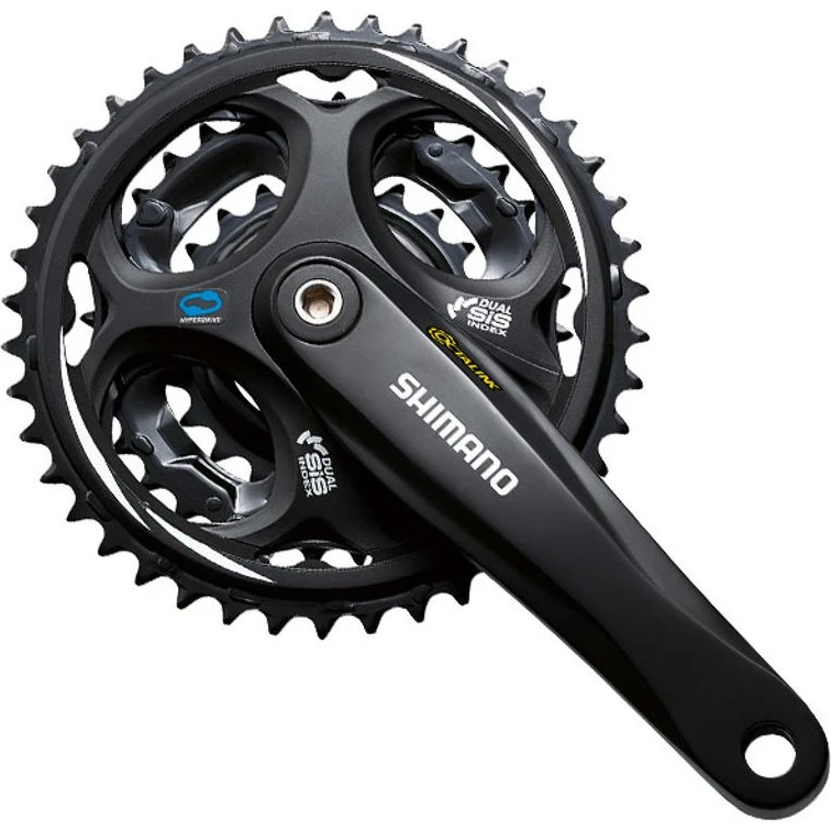 Shimano Altus kranksæt trippel 48-38-28T 170 mm sort