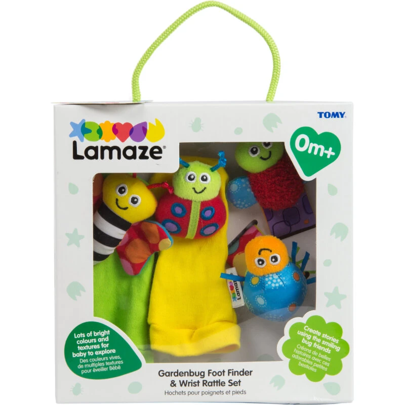 Lamaze Havens Insekter håndleds- og fodranglesæt