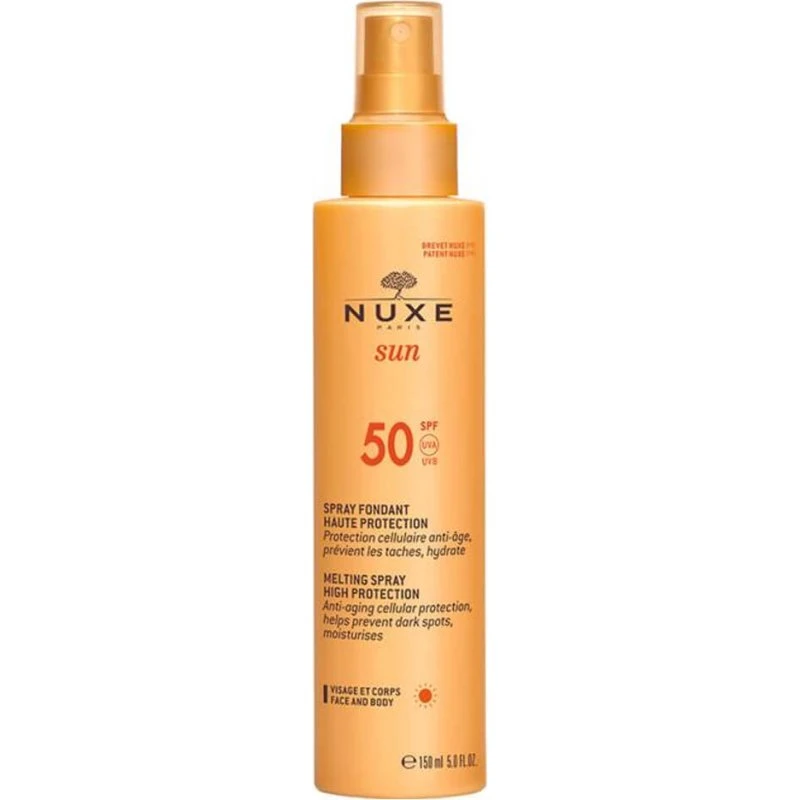 Nuxe Sun Melting Spray High Protection SPF50 150 ml