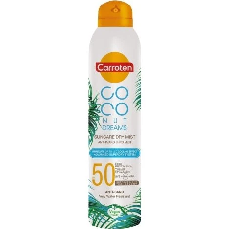 Carroten Dry Mist SPF 50 Coconut Dreams 200 ml