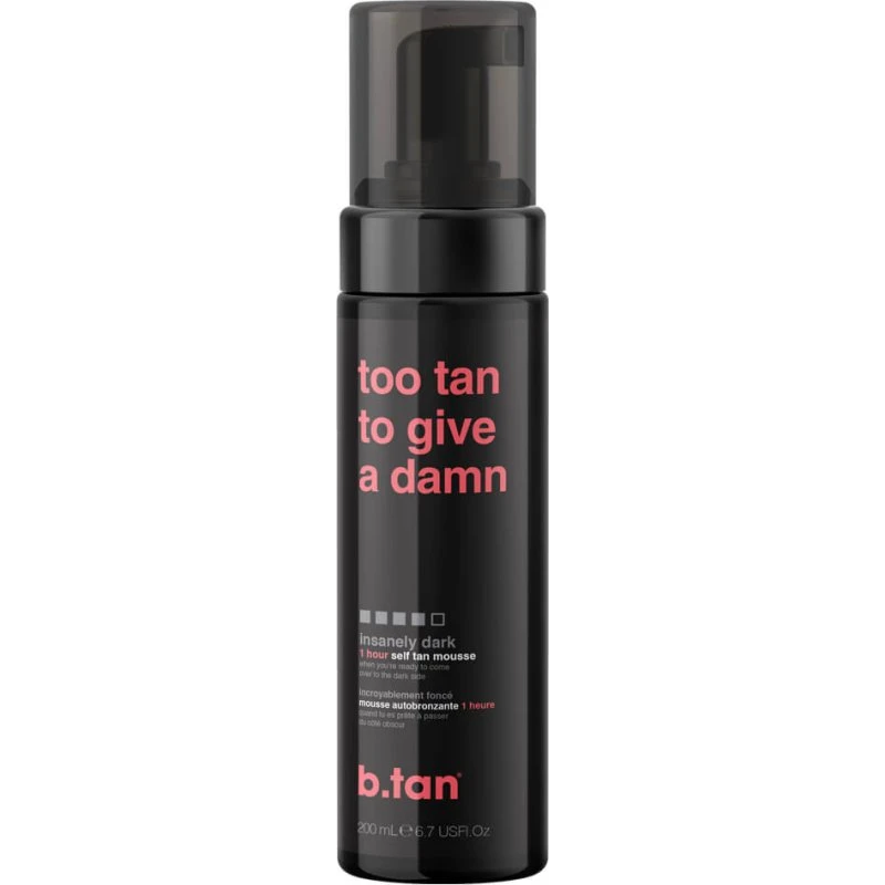 b.tan Too Tan To Give A Damn 1 Hour Self Tan Mousse 200 ml
