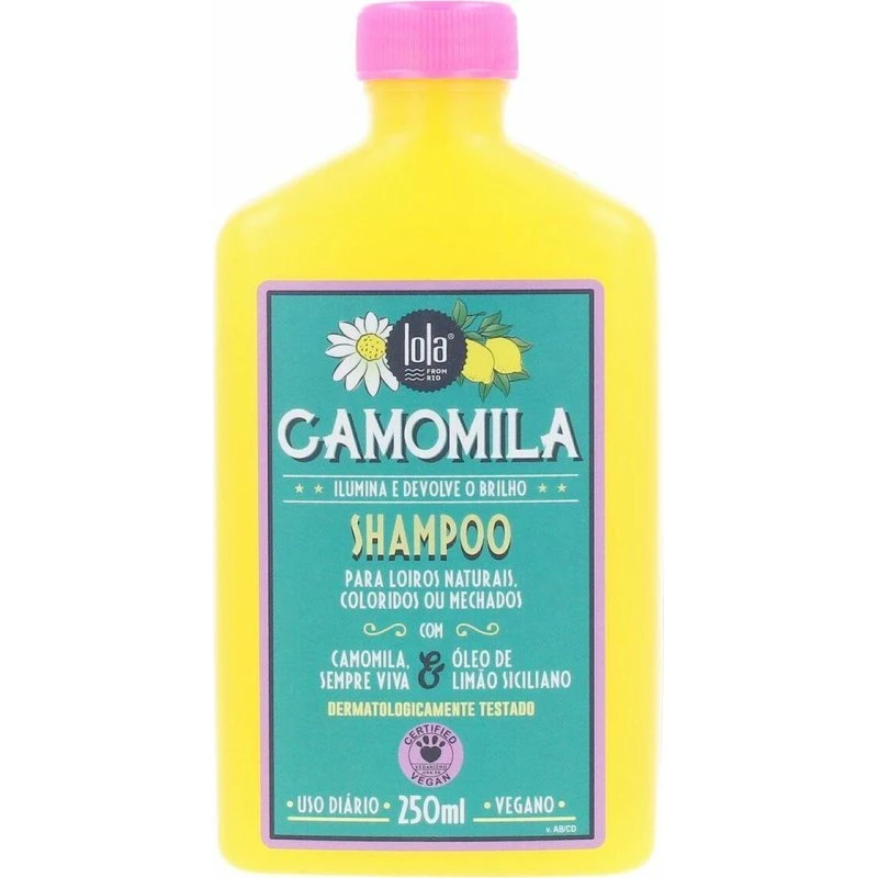 Lola Cosmetics Camomila Blonde Shampoo 250 ml – vegansk
