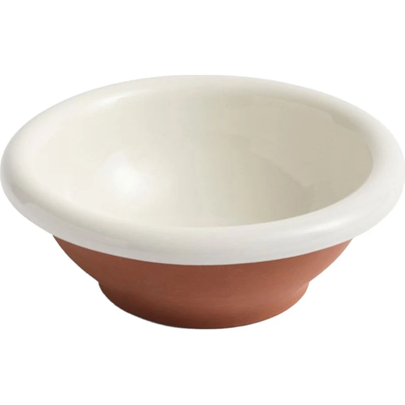 HAY Barro salatskål Small, Ø21 cm, benvit