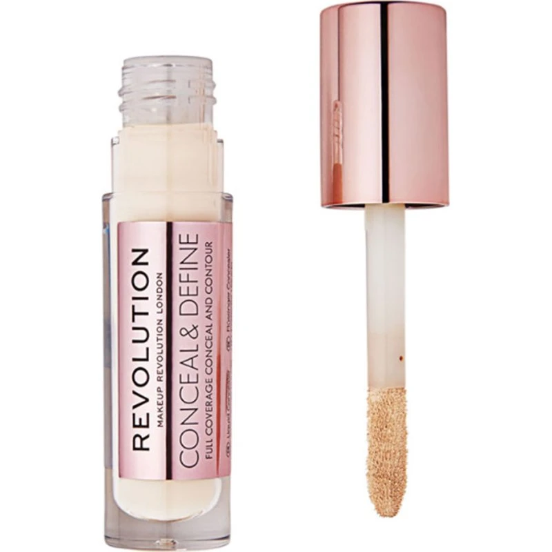 Makeup Revolution Conceal & Define Concealer C1, 4 g