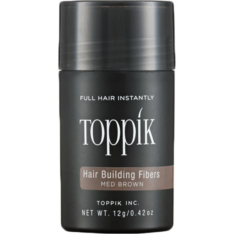 Toppik Hair Building Fibers – Mellembrun 12 g