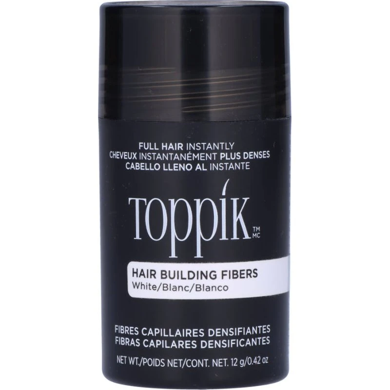 Toppik Hair Building Fibers - Hvid 12 g