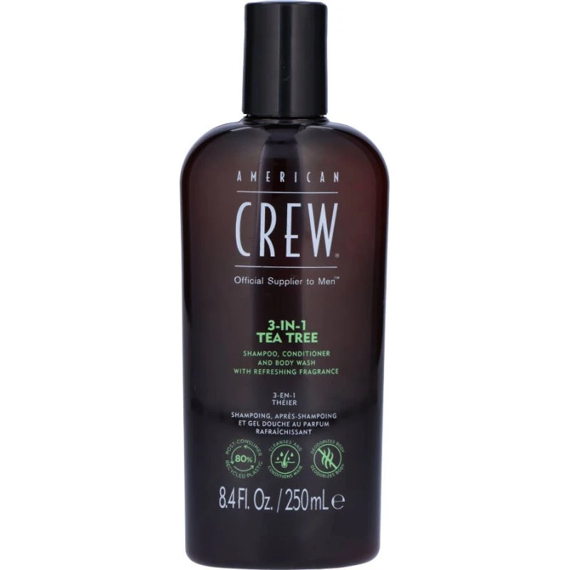 American Crew 3-i-1 Tea Tree 250 ml