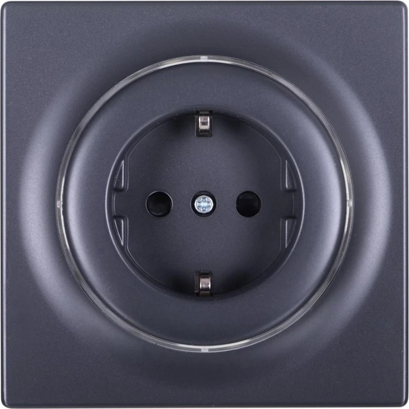 FIBARO FGWSONF-011-8 Stikkontakt Type F, sort (86×86 mm)