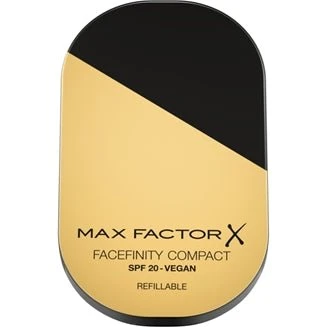 Max Factor Facefinity Compact SPF20 påfyldbar 001 Porcelain 10 g
