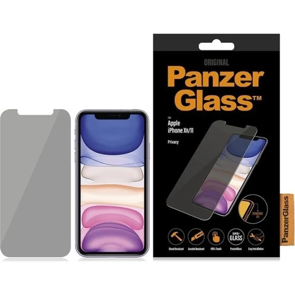 PanzerGlass Privacy Standard Fit til iPhone 11/XR