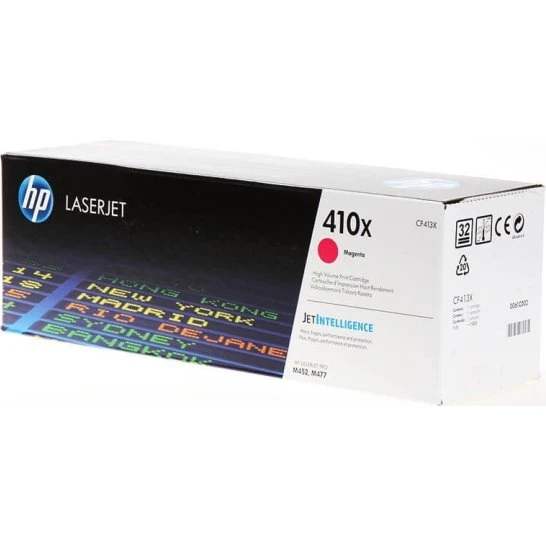 HP Toner CF413X/410X Magenta – Høj kapacitet 5.000 sider