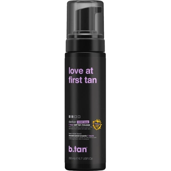B.tan Love At First Tan Mousse 200 ml (Darker Violet Base)