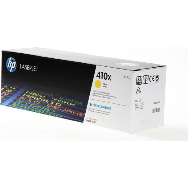 HP Toner CF412X (410X) Gul - 5.000 sider