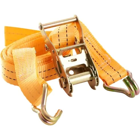 Rawlink bæltestrop 5 m 500 kg 2,5 cm blå (dobbelt J-krog)