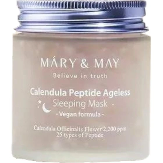 Mary&May Calendula Peptide Ageless Sleeping Mask, 110 g