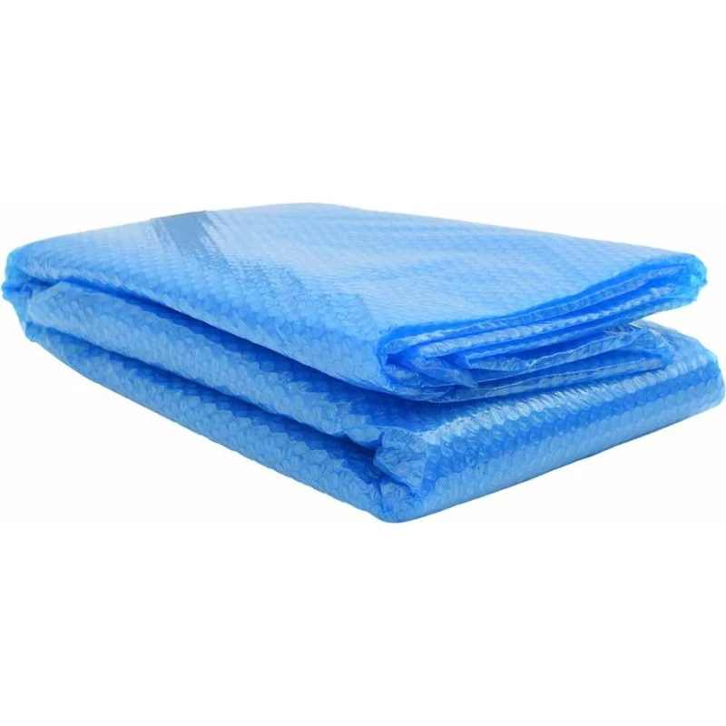 vidaXL poolovertræk 400 x 200 cm PE blå