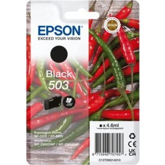 EPSON C13T09Q14010 (503) Blækpatron – Sort 4,6 ml