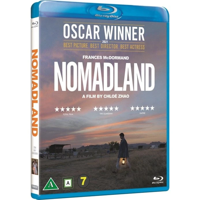 Nomadland - Blu-ray (Engelsk tale, danske undertekster)