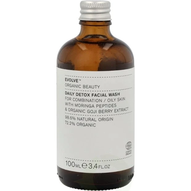 Evolve Beauty Daily Detox Facial Wash 100 ml – til kombineret/olieret hud