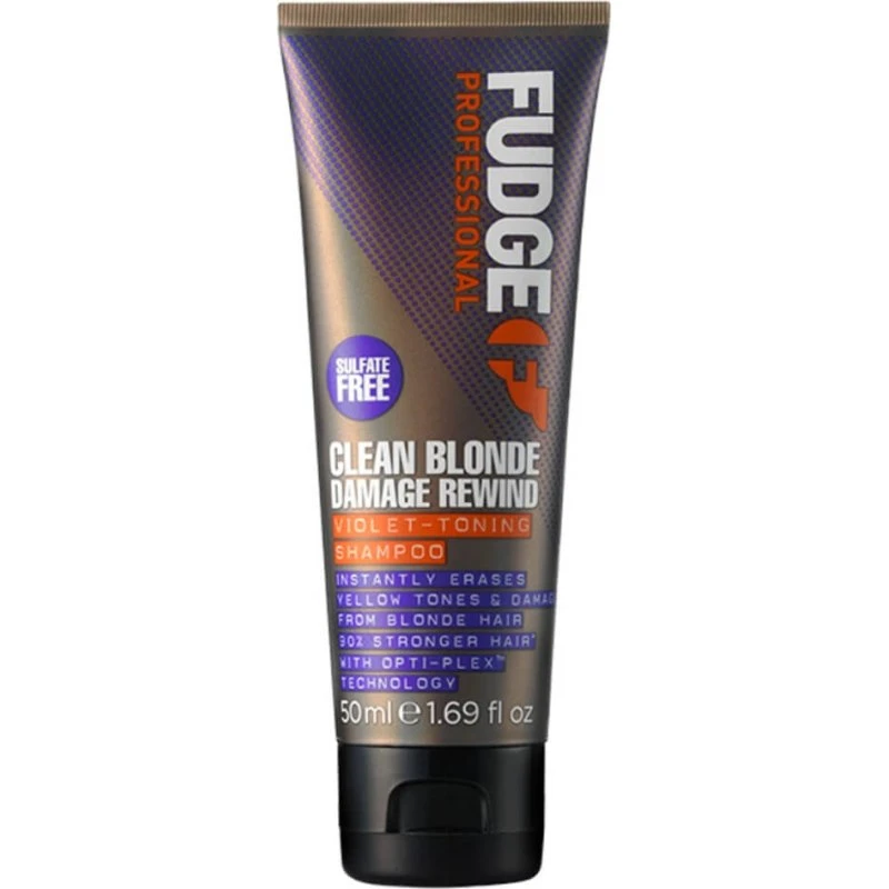 Fudge Clean Blonde Damage Rewind Violet Toning Shampoo 250 ml