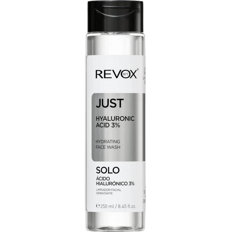 Revox JUST Hyaluronic Acid 3% Ansigtsrens 250 ml